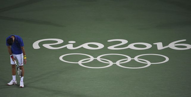 Djokovic se quedó sin Juegos Olímpicos en la primera ronda.