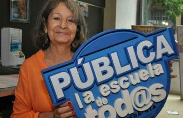 Mary Sánchez fue la primera mujer en ocupar un cargo en la mesa directiva de la CGT.