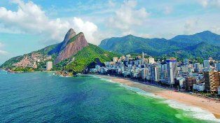 Vsta de la ciudad de Río de Janeiro en Brasil.