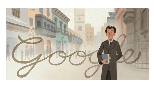 Google le dedica su doodle al escritor Julio Ramón Ribeyro