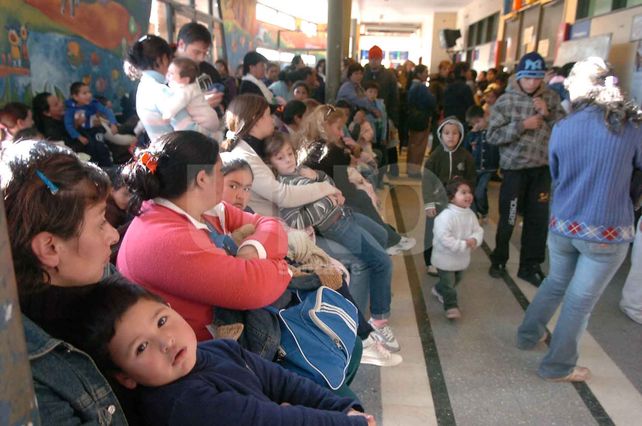 Colmada. Está la sala de espera de la guardia del Alassia