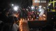 Dolor en San Cristóbal: con velas y carteles recordaron a Ian en la puerta de la escuela