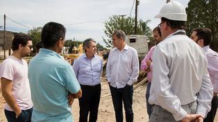 Avanza la obra del desagüe Gorriti