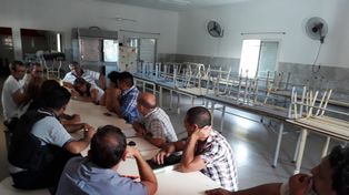 Alto Verde: funciona un corredor seguro en la escuela Victoriano Montes
