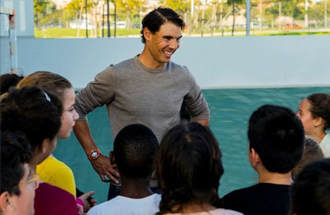 La Fundaci&oacute;n Rafael Nadal junto a los ni&ntilde;os m&aacute;s vulnerables.&nbsp;