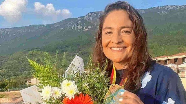 La nadadora de aguas abiertas Vanesa García ocupó el tercer lugar en la tradicional prueba desarrollada en Macedonia.