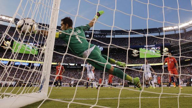 Postales de la derrota argentina en la Copa América Centenario