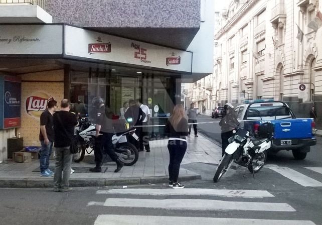 Murió un hombre en pleno centro santafesino