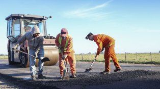 Ruta 70. Los trabajos tienen un 30 por ciento de avance