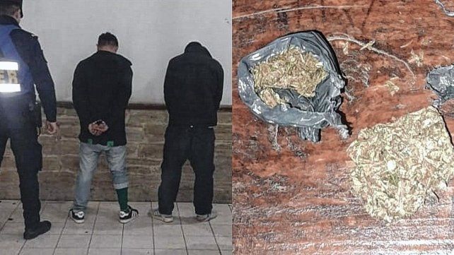 La gresca en La Paz dejó como saldo dos detenidos.