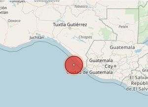 Terremoto de 7,4 escala Richter sacudió a México y Guatemala