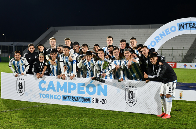 Seleccionado Sub 20 de Argentina gana torneo en Maldonado