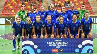 Argentina es líder del Grupo B de la Copa América de Futsal