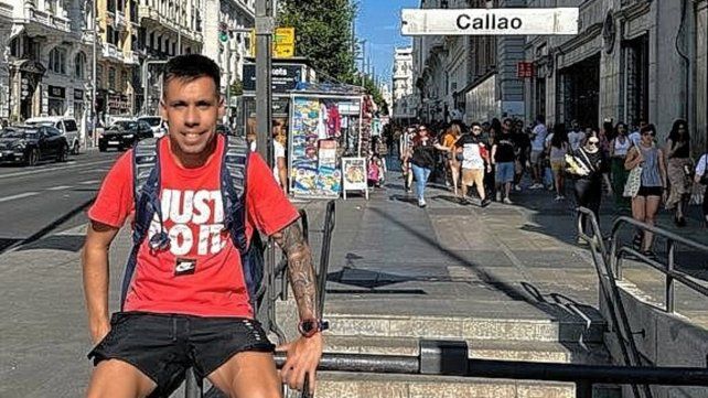 Julián Molina en las calles de Madrid.&nbsp;