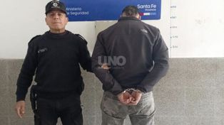 Detención. Un hombre de 28 años fue aprehendido en Santa Fe por agredir a su pareja.