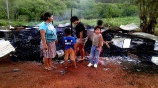 Salvó a su madre y al hermanito del fuego