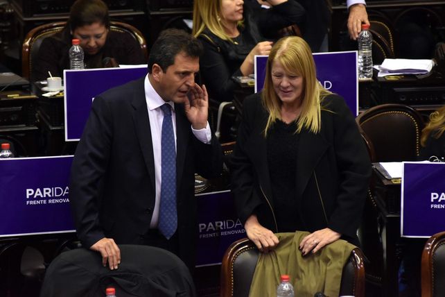 Sergio Massa y Margarita Stolbizer