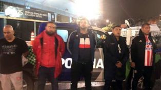 Detuvieron a barras de Unión en el ingreso al Cilindro de Avellaneda