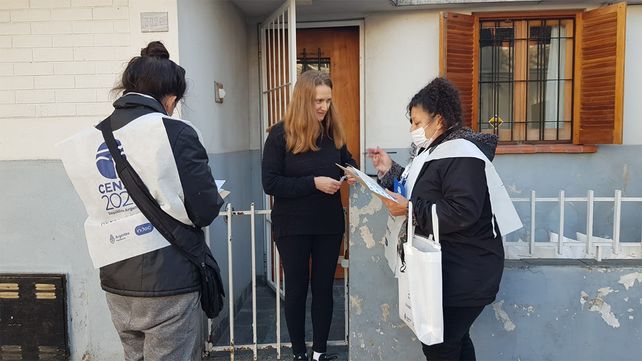Las imágenes que va dejando el Censo 2022 en Rosario