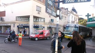 Una jornada de caos vehicular en el centro de Santa Fe&nbsp;