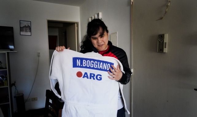 La judoca, nacida en Formosa, encontró en Rosario su lugar en el mundo. Llegó en octubre de 2020, en plena pandemia.