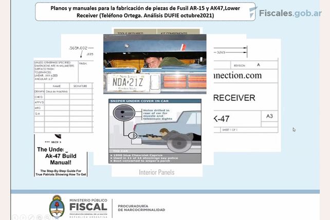 La banda consiguió manuales y planos para producir sus propios componentes.