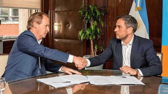 Gustavo Bordet y Juan Cabandié se reunieron para fortalecer la articulación entre Nación y Provincia para el combate de los incendios en Entre Ríos.