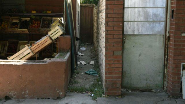 La vivienda donde yacía sin vida Jorge Selerpe.