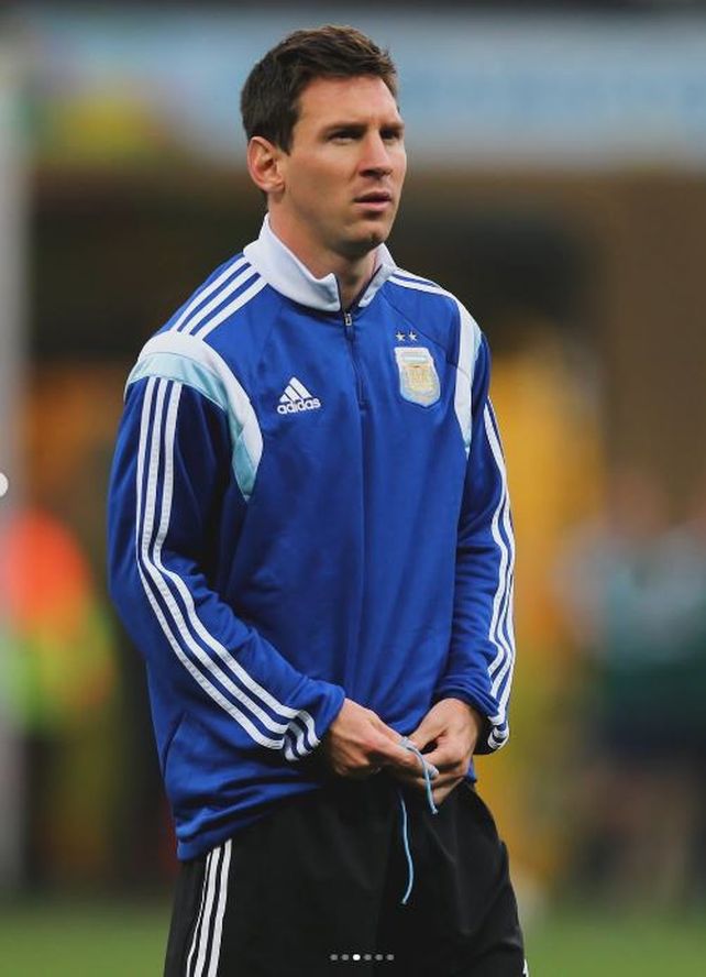 Lionel Messi en el Mundial de Brasil 2014.