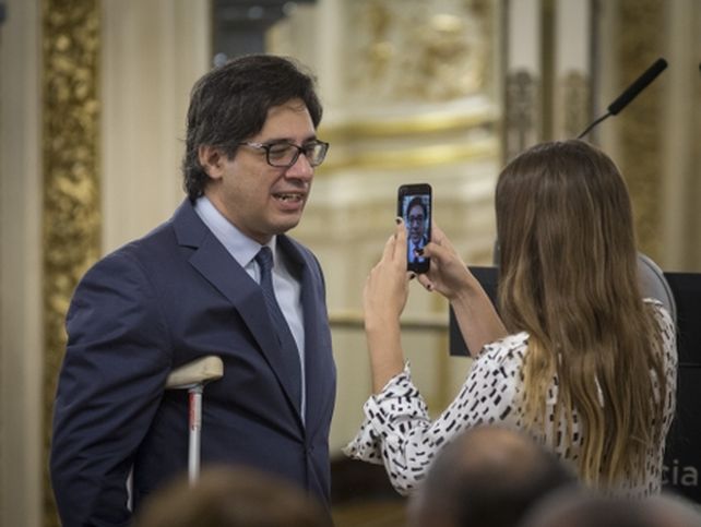 retrato. El ministro de Justicia