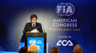 Milei aseguró que Argentina tiene las condiciones para recibir a la F1 en el Congreso de la FIA