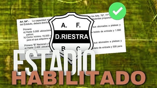 El Guillermo Laza fue aprobado por AFA para que los malevos sean locales