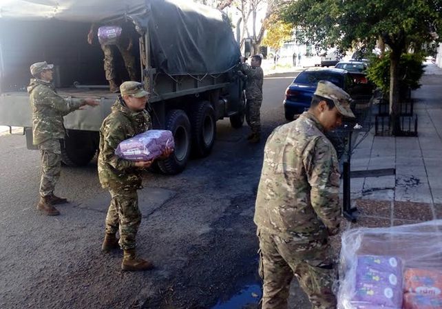El Ejército trasladó al Chaco alimentos elaborados por la UNL