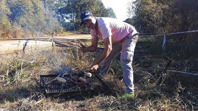 El inconfundible asado de cada fin de semana de TC.