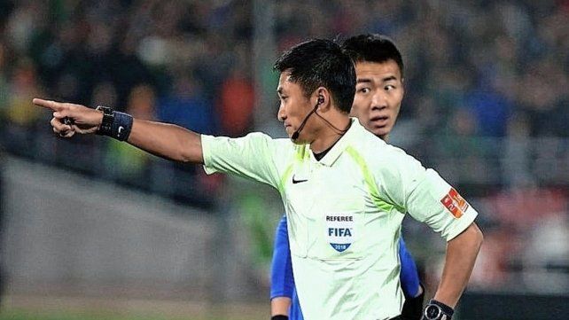 El chino Fu Ming será el árbitro de Argentina-Mali.