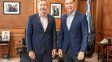 Rogelio Frigerio se reunió con Diego Santilli en Casa Rosada por rutas y relación fiscal