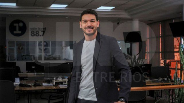 Candidato a intendente Emanuel Gainza.