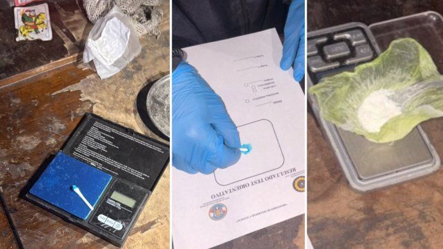 Se incautaron cocaína