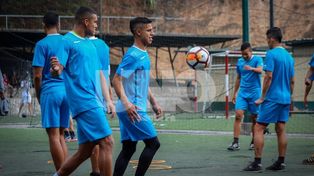 Zamora FC entrenó por última vez antes de viajar a Santa Fe
