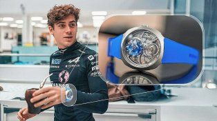 ¡Impresionante! ¿Cuánto vale el reloj que Alpine le regaló a Colapinto?