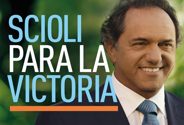 El nuevo afiche de Scioli