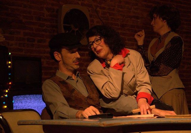 Puesta. El Taller de Teatro de Jesús Fercher puso en escena la obra “Remanente de invierno”.