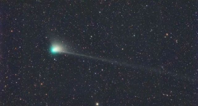 El cometa verde se acerca a la Tierra cada 50 mil años.