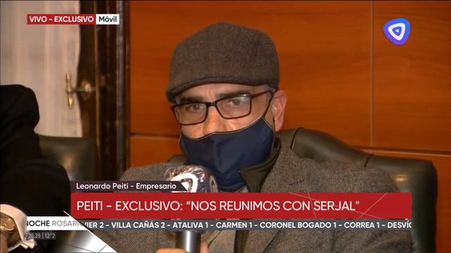Leonardo Peiti fue acusado de controlar casas de juego en siete localidades de la provincia