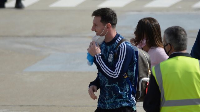 Tras un viaje relámpago a Buenos Aires, Messi no pudo irse de vacaciones