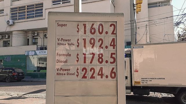 Combustibles: todas las estaciones de Santa Fe aumentaron sus precios este sábado