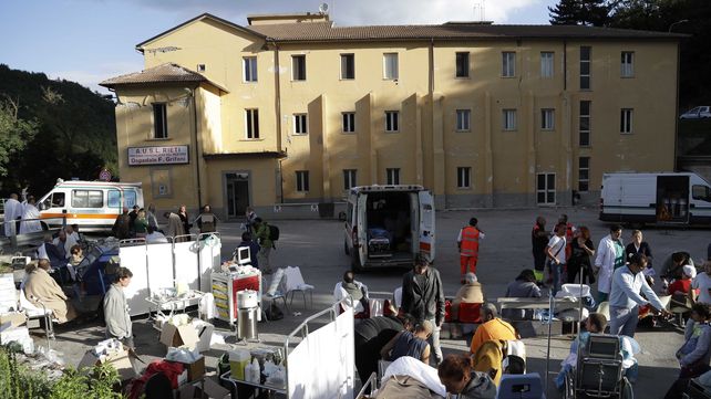 Las estremecedoras imágenes del sismo que sacudió a Italia