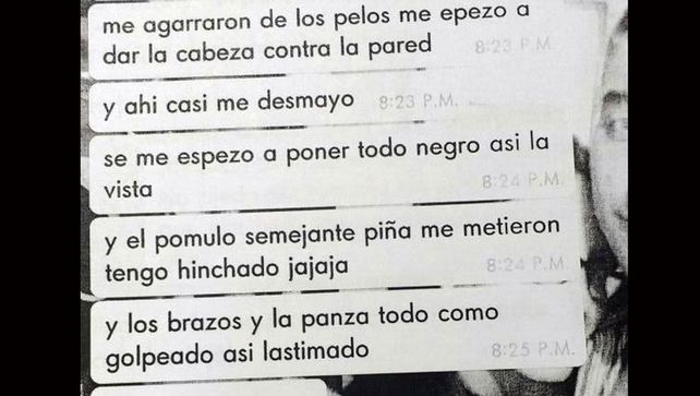 Caso Pastorizzo: Se conocieron contenidos de chats y audio que describe la violencia que padecía la víctima