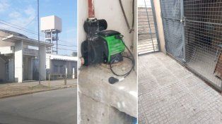 El equipo directivo de la escuela Guadalupe denunció el robo de la bomba de agua de la escuela en Paraná.&nbsp;