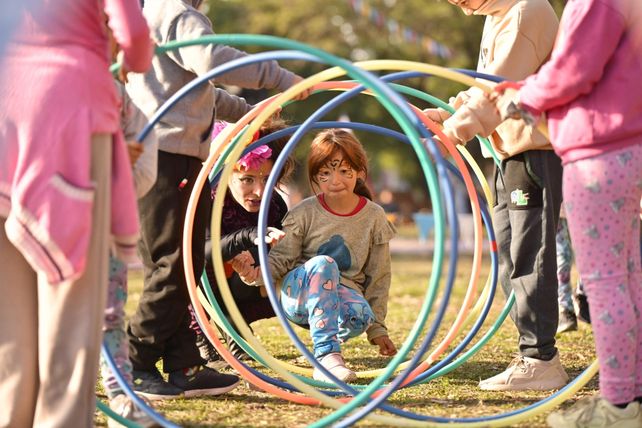 Un domingo en familia: La Granja del parque de Villa Gobernador Gálvez celebró un nuevo aniversario